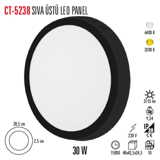 CT-5238%20SIVA%20ÜSTÜ%20LED%20PANEL