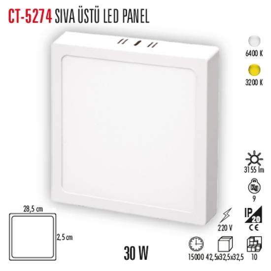 CT-5274 SIVA ÜSTÜ LED PANEL